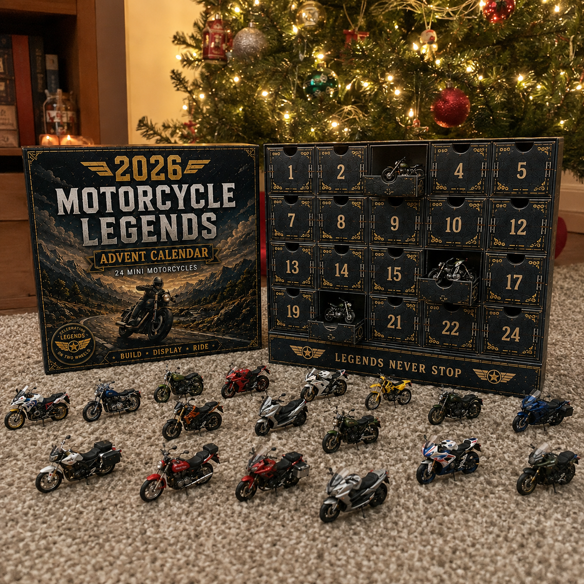 Motorcycle Advent Calendar 2026 – Limited Edition