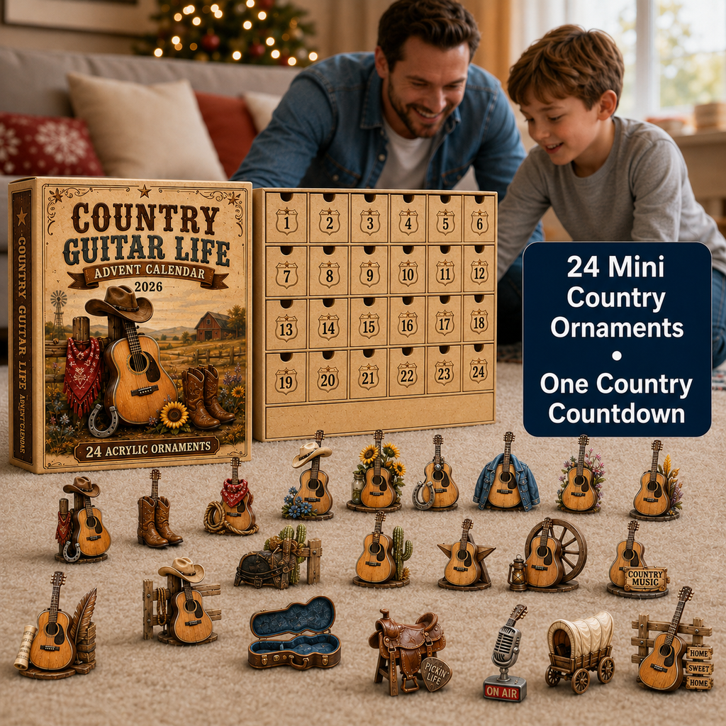 Country Guitar Advent Calendar 2026 – Limited Edition