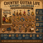Country Guitar Advent Calendar 2026 – Limited Edition