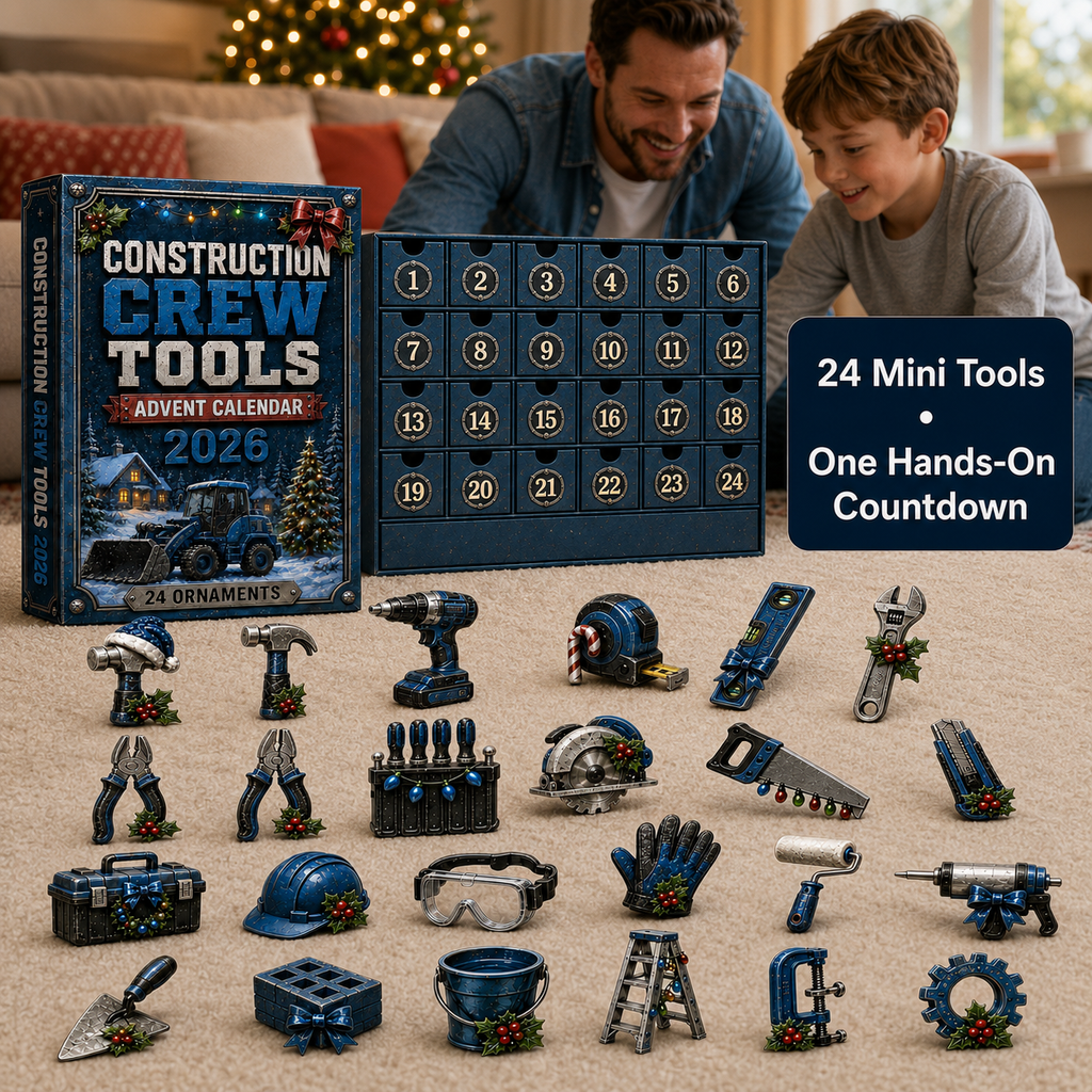 Construction Crew Tools Advent Calendar 2026 – Limited Edition