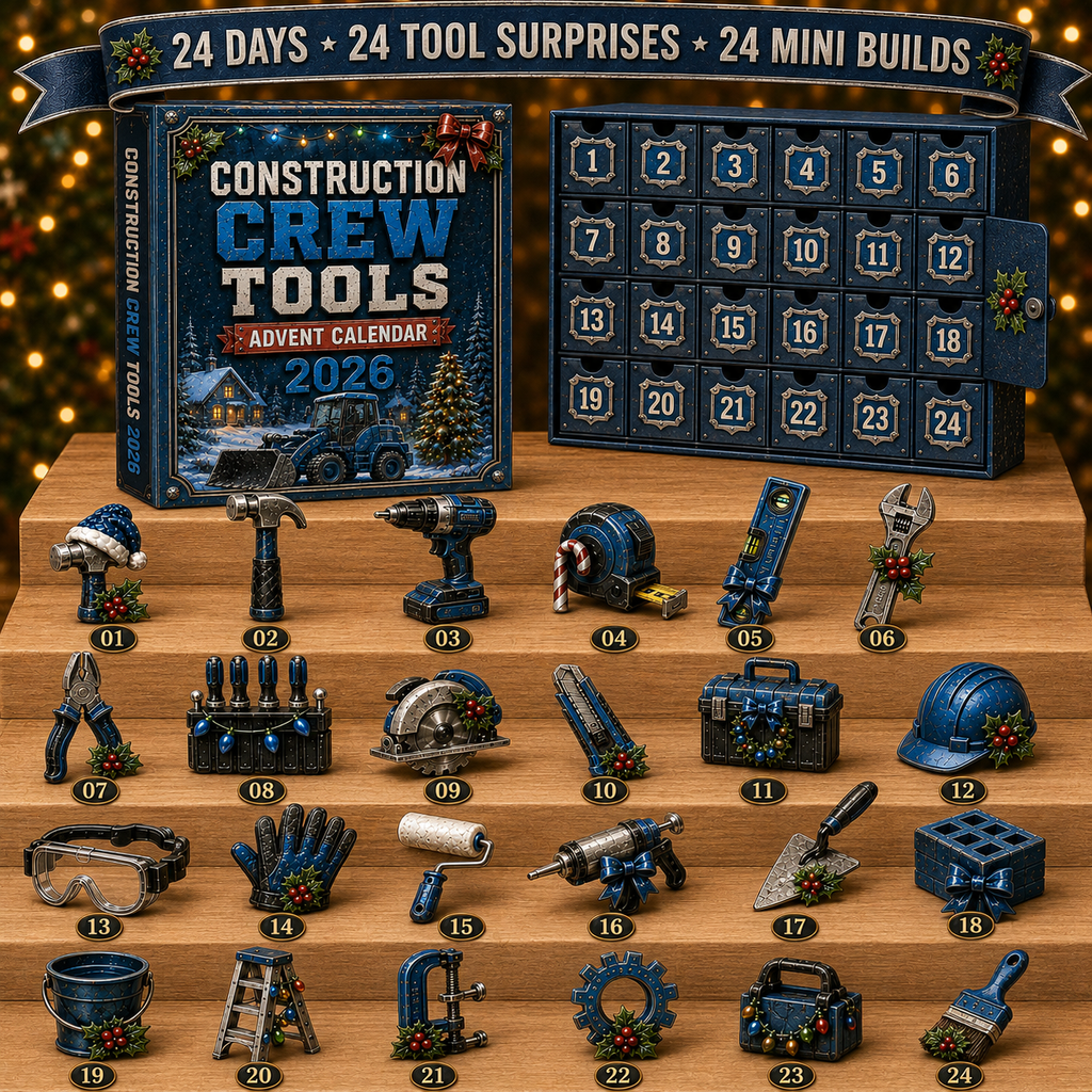 Construction Crew Tools Advent Calendar 2026 – Limited Edition