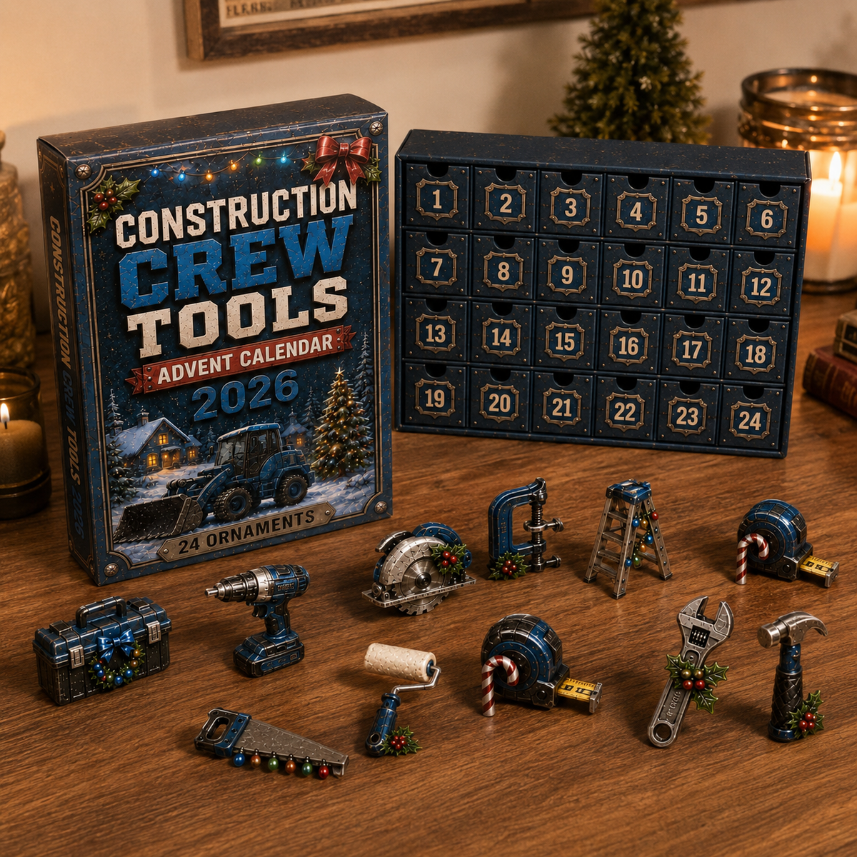 Construction Crew Tools Advent Calendar 2026 – Limited Edition