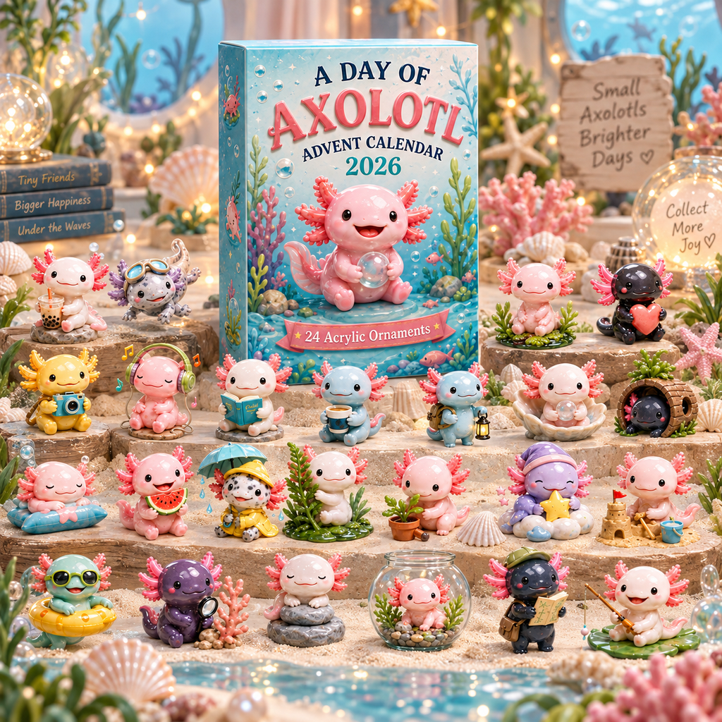 Axolotl Advent Calendar 2026 – Limited Edition