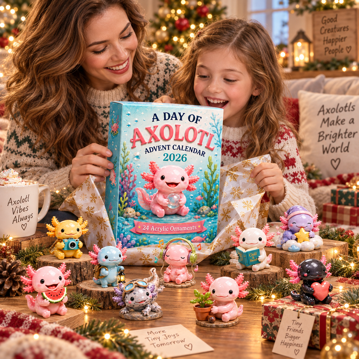 Axolotl Advent Calendar 2026 – Limited Edition