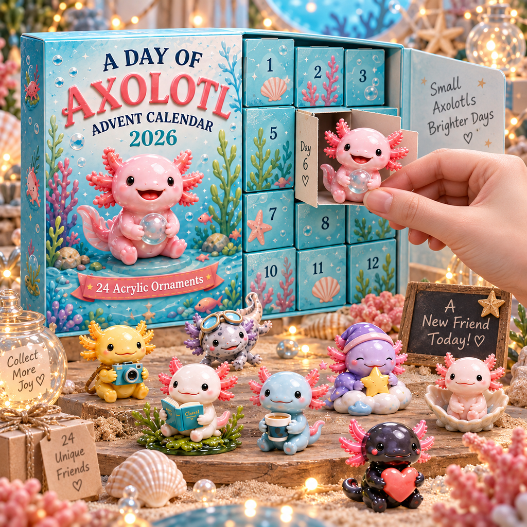 Axolotl Advent Calendar 2026 – Limited Edition
