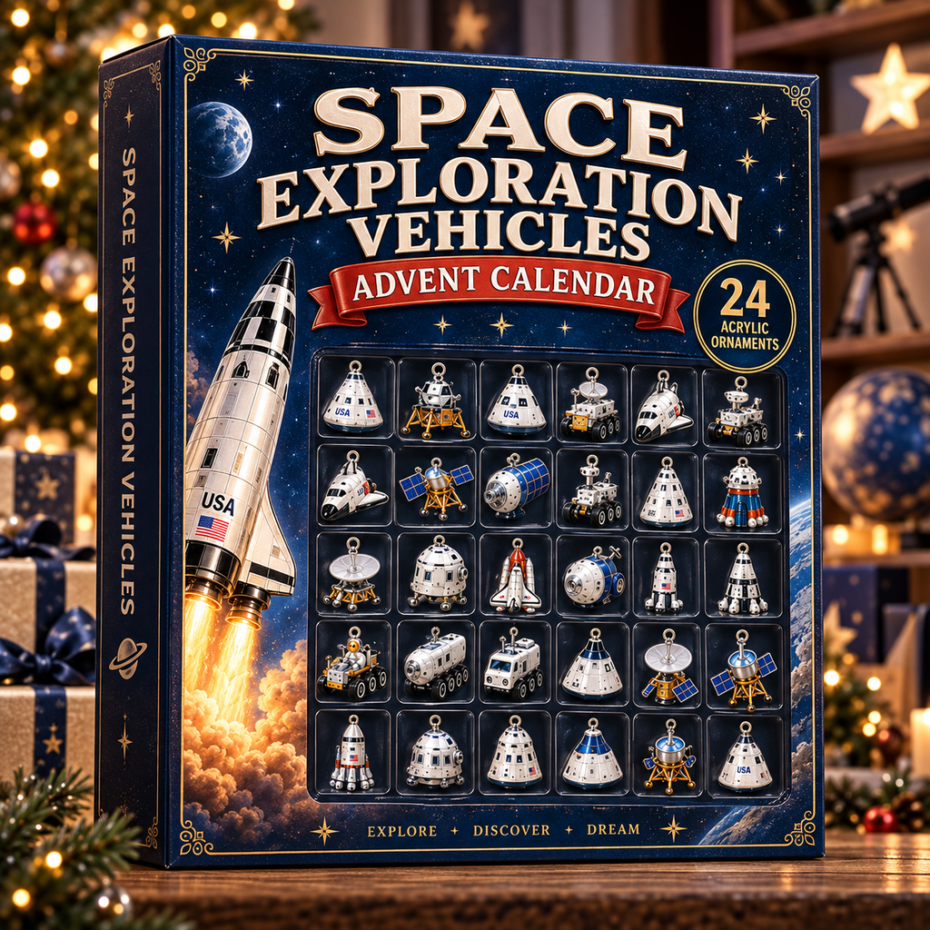 Space Exploration Vehicles Advent Calendar 2026 – Limited Edition