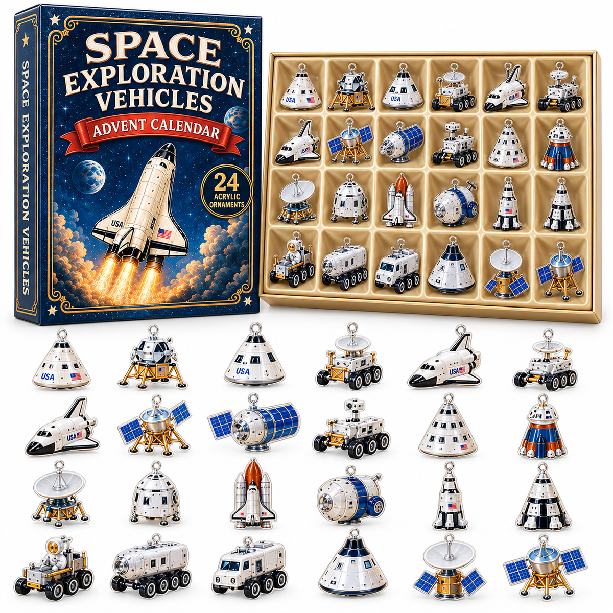 Space Exploration Vehicles Advent Calendar 2026 – Limited Edition
