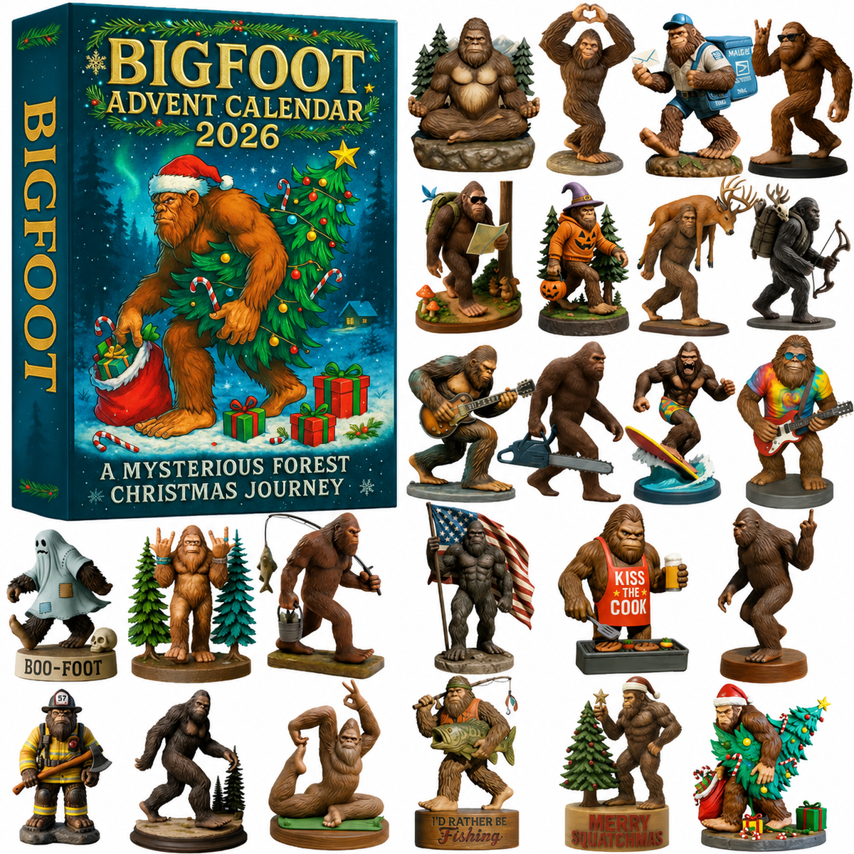 Bigfoot Advent Calendar 2026 – Limited Edition
