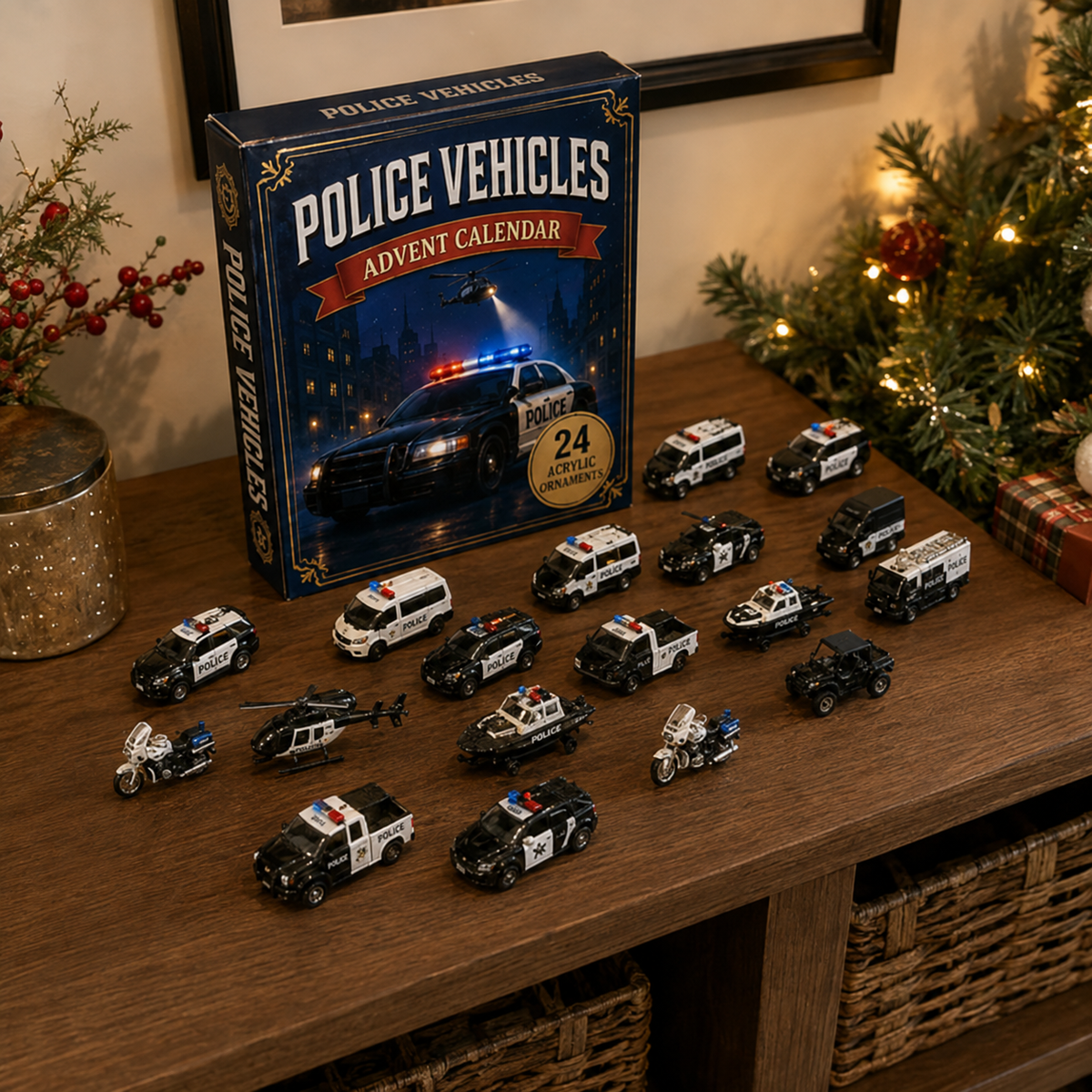 Police Vehicles Advent Calendar 2026 – Limited Edition