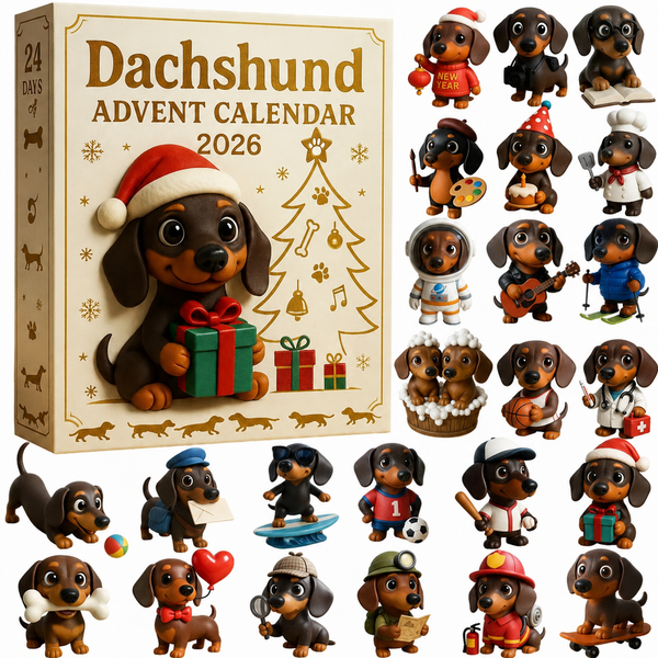 Dachshund Advent Calendar 2026 – Limited Edition