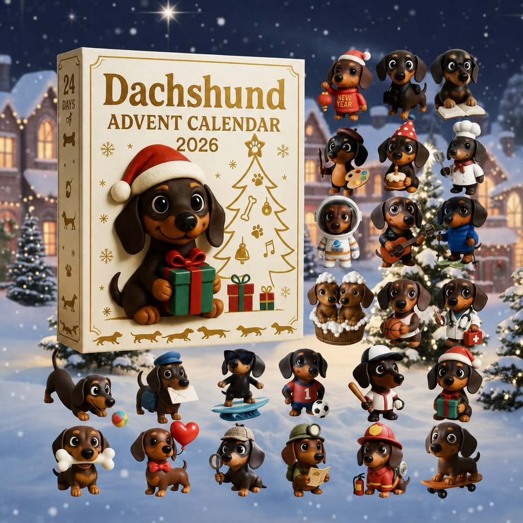 Dachshund Advent Calendar 2026 – Limited Edition