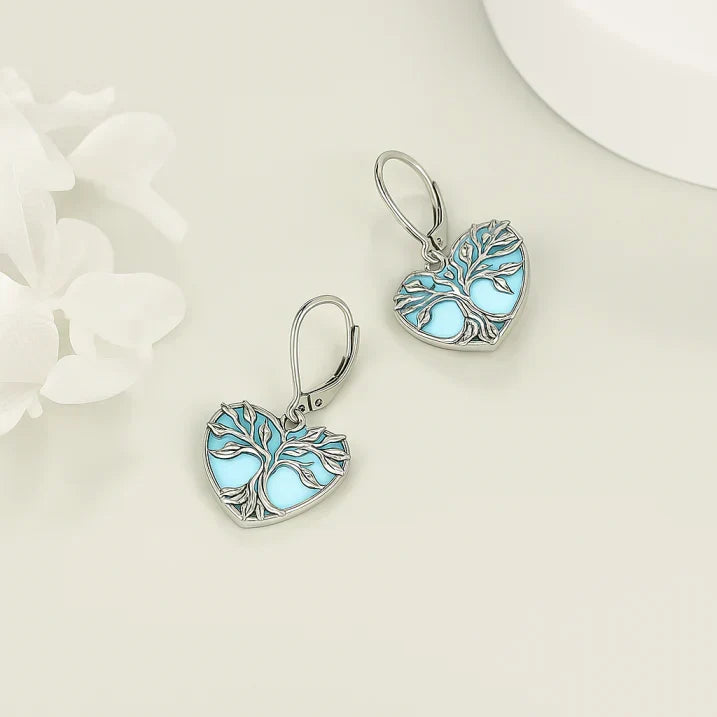 Boucles d'oreilles en pierre de lune Zelda