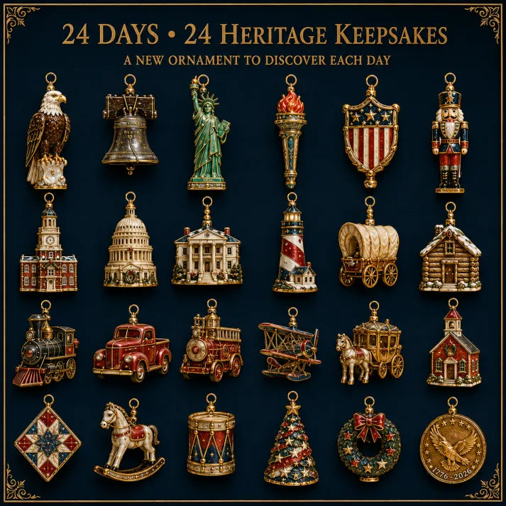 Heritage Christmas Ornament Advent Calendar 2026 – Limited Edition