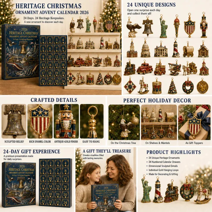 Heritage Christmas Ornament Advent Calendar 2026 – Limited Edition