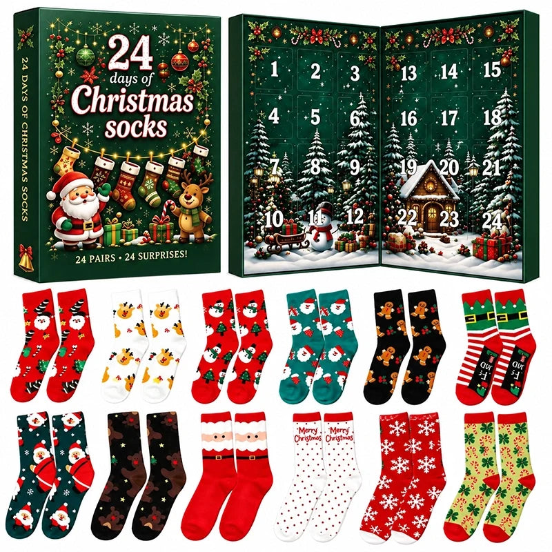 Christmas Socks Advent Calendar 2026 – Limited Edition