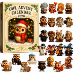 Owl Advent Calendar 2026 – Limited Edition