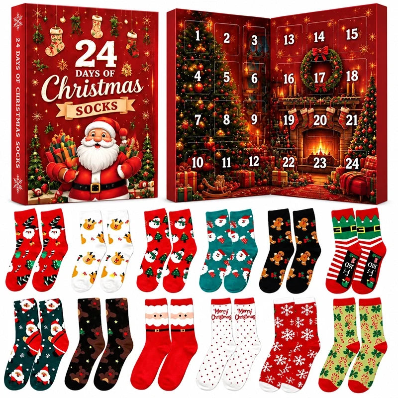 Christmas Socks Advent Calendar 2026 – Limited Edition