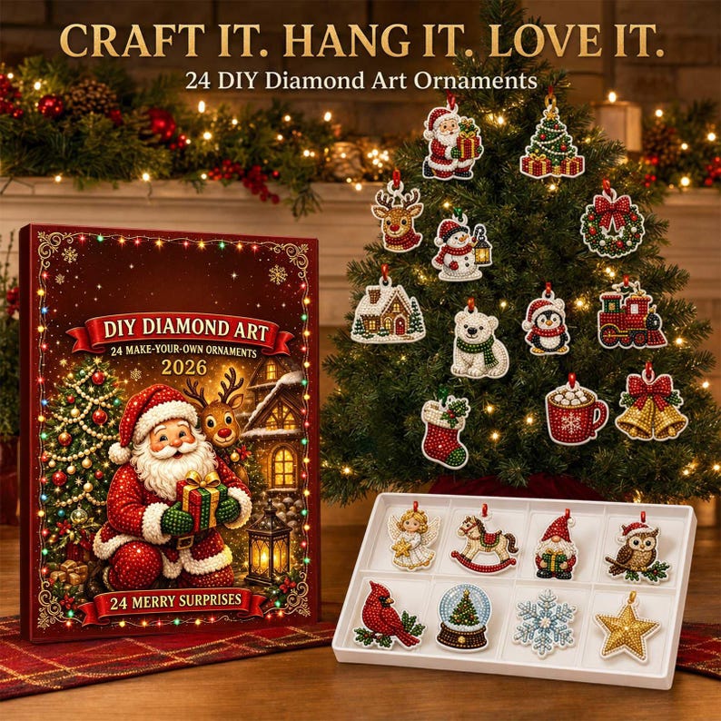 Christmas Diamond Art Advent Calendar 2026 – Limited Edition