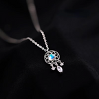 Collier en pierre de lune - Attrape-rêves