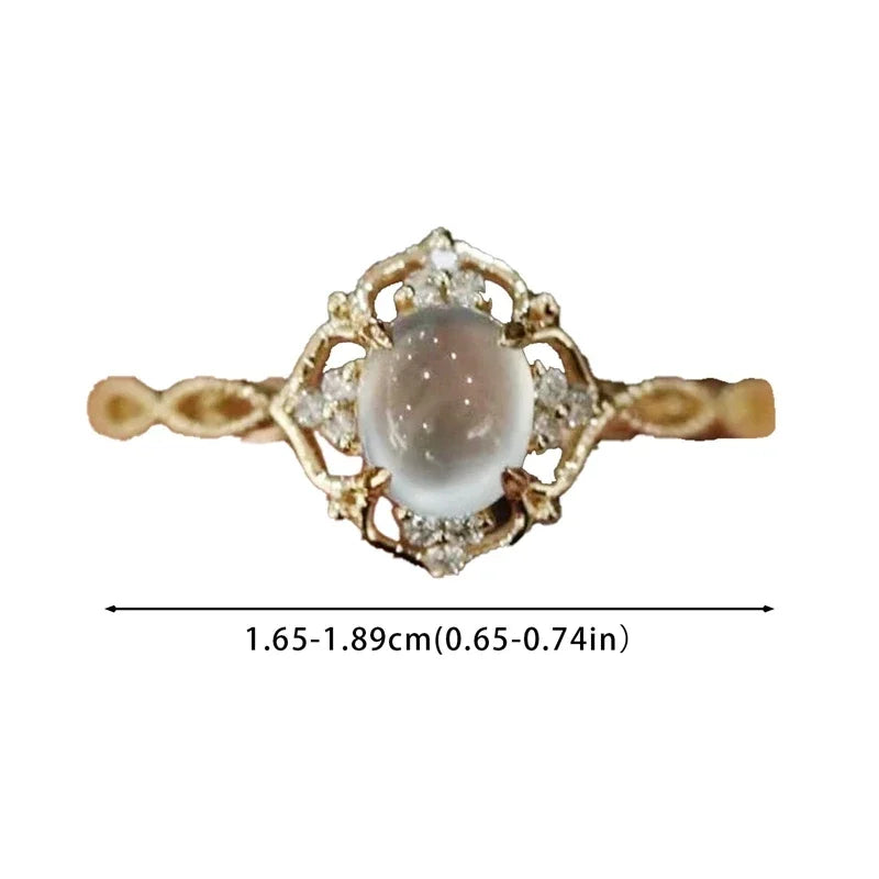 Bague Mathilda Pierre de Lune