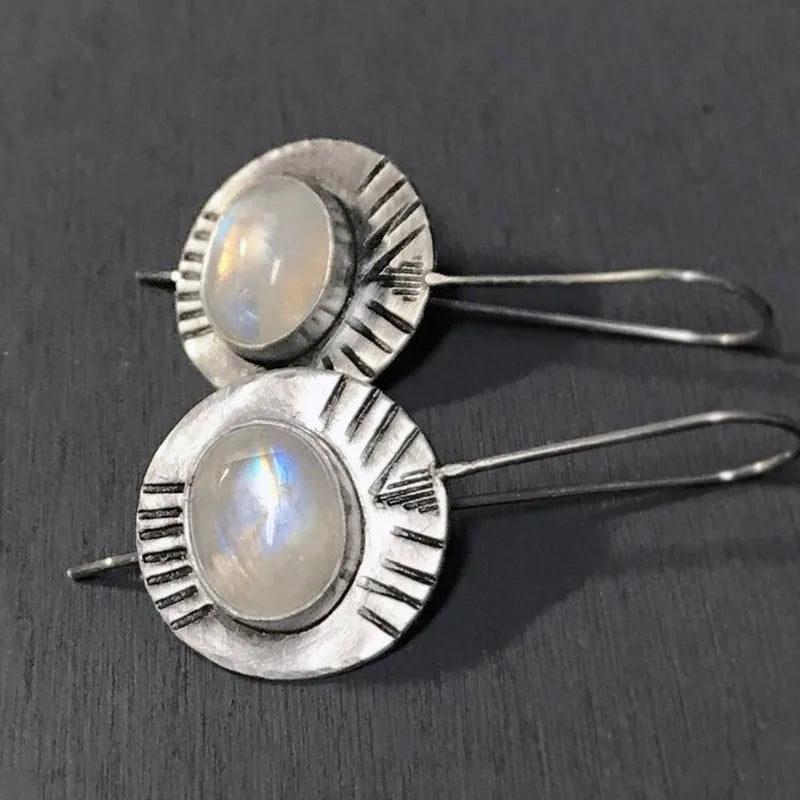 Boucles d'oreilles Katarina Pierre de lune