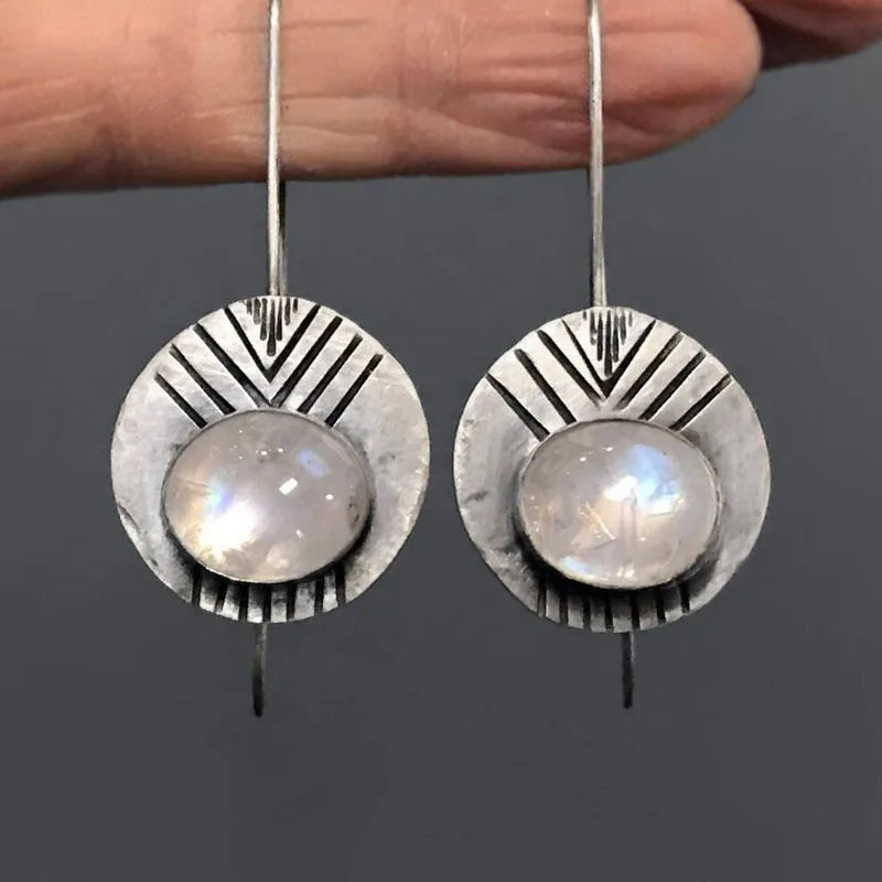 Boucles d'oreilles Katarina Pierre de lune