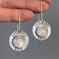 Boucles d'oreilles Katarina Pierre de lune