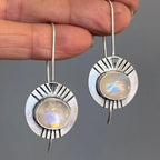Boucles d'oreilles Katarina Pierre de lune