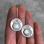 Boucles d'oreilles Katarina Pierre de lune
