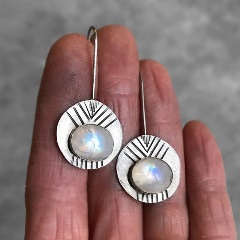 Boucles d'oreilles Katarina Pierre de lune