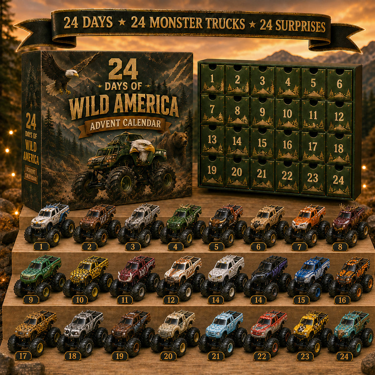 Monster Truck Advent Calendar 2026 – Limited Edition