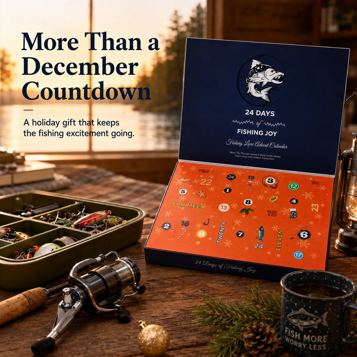 Fishing Advent Calendar 2026 – Limited Edition