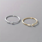 Bague en Zirconia Minimaliste