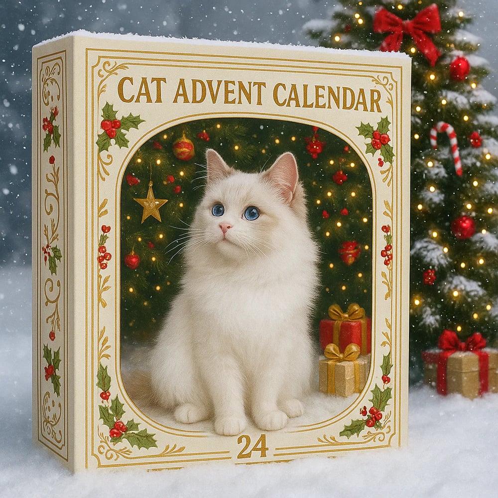 Calendrier de l'Avent pour les Amoureux des Chats – Noël Parfait 2025
