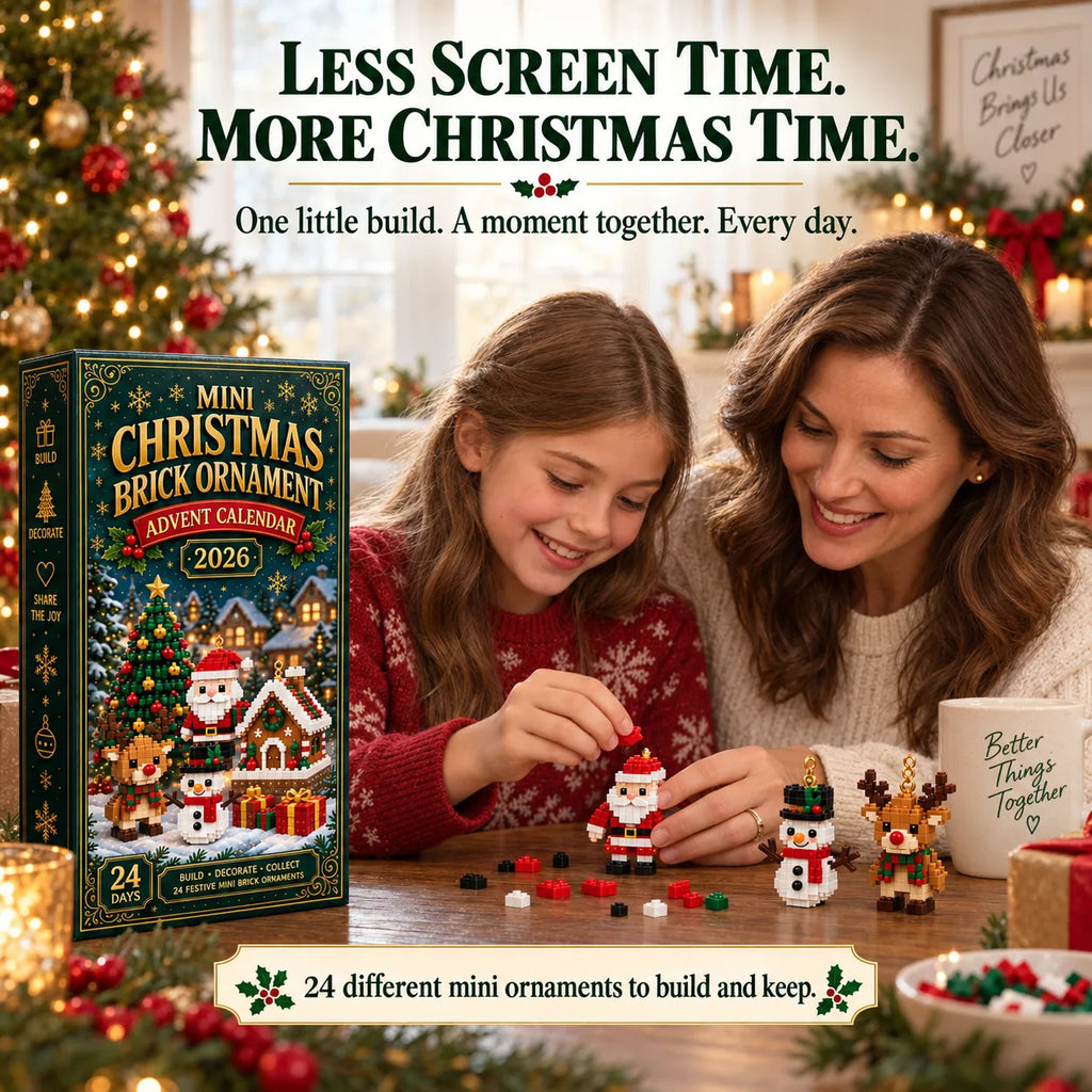 Mini Christmas Brick Advent Calendar 2026 – Limited Edition