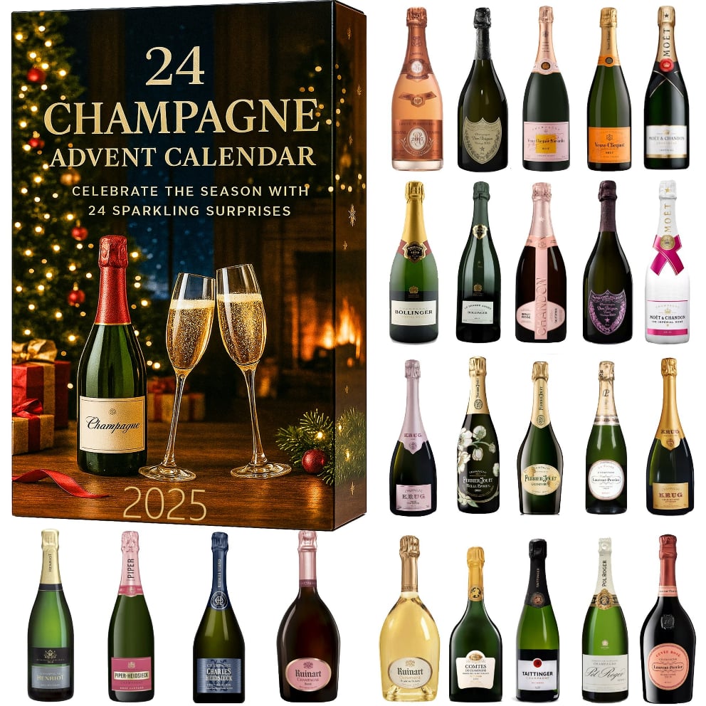 Calendrier de l’Avent Champagne 2025 🍾