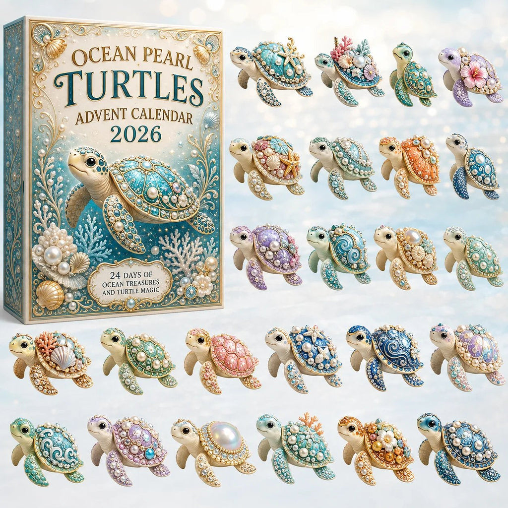 Ocean Pearl Turtles Advent Calendar 2026 – Limited Edition