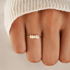 Bague Classique avec Perle d'Eau Douce