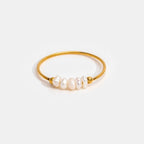 Bague Classique avec Perle d'Eau Douce