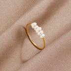 Bague Classique avec Perle d'Eau Douce