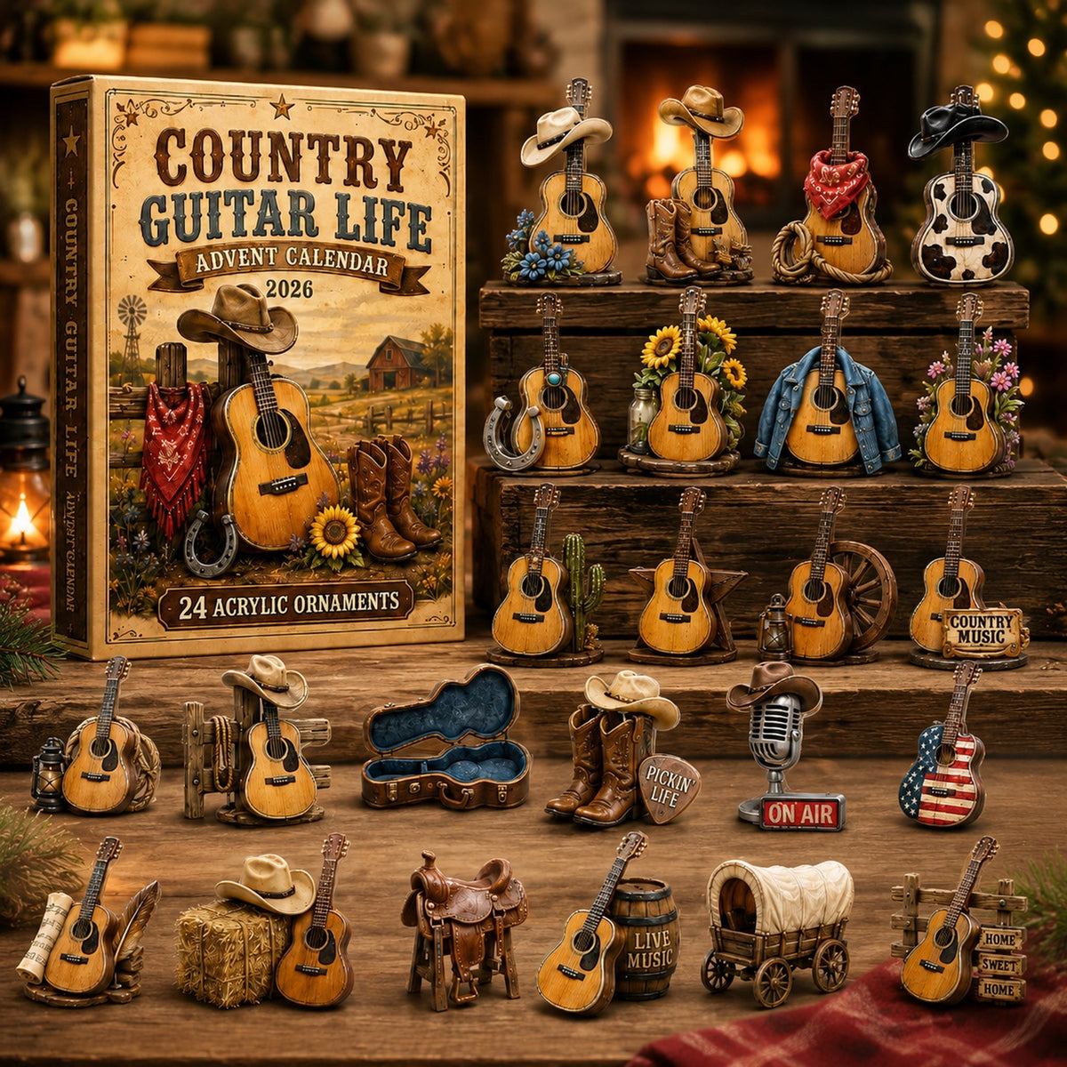 Country Guitar Advent Calendar 2026 – Limited Edition