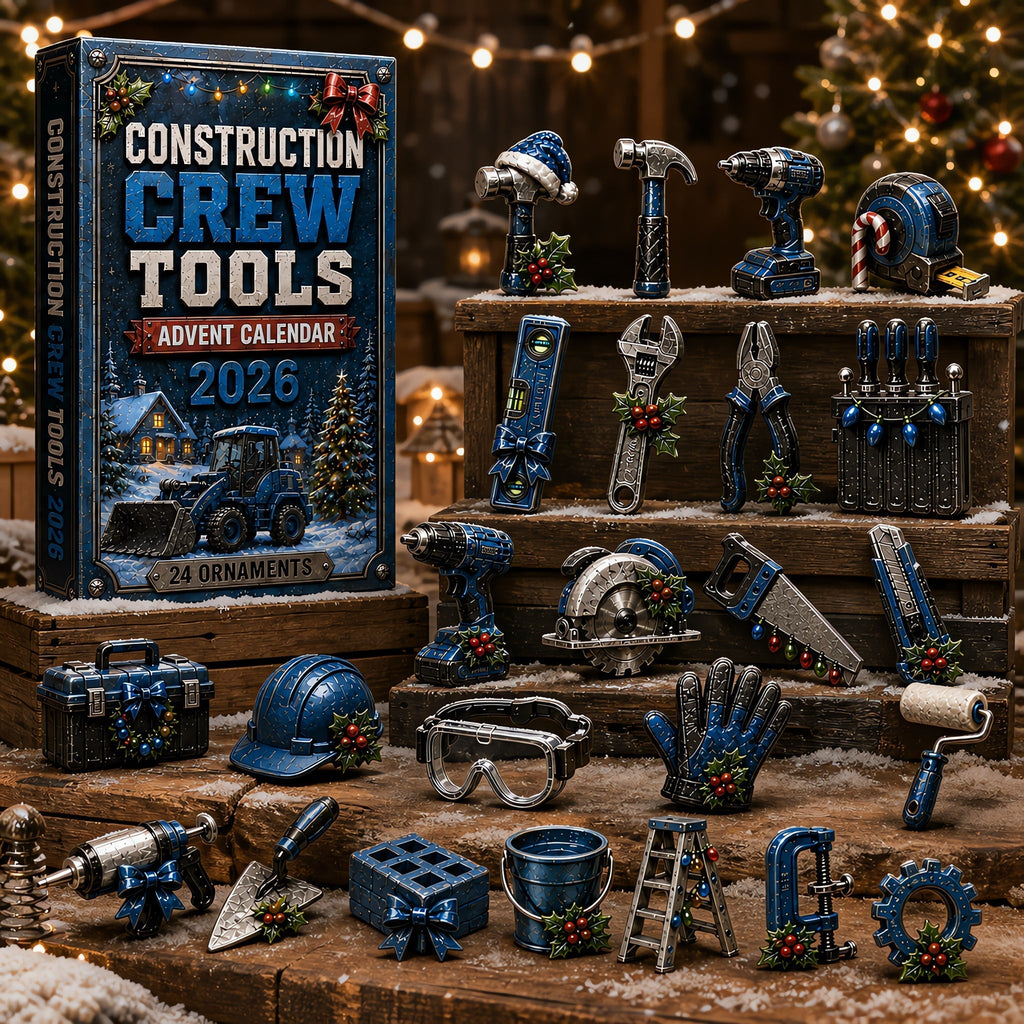 Construction Crew Tools Advent Calendar 2026 – Limited Edition