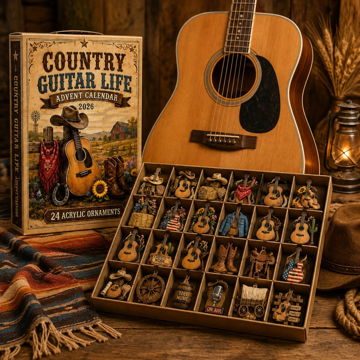 Country Guitar Advent Calendar 2026 – Limited Edition