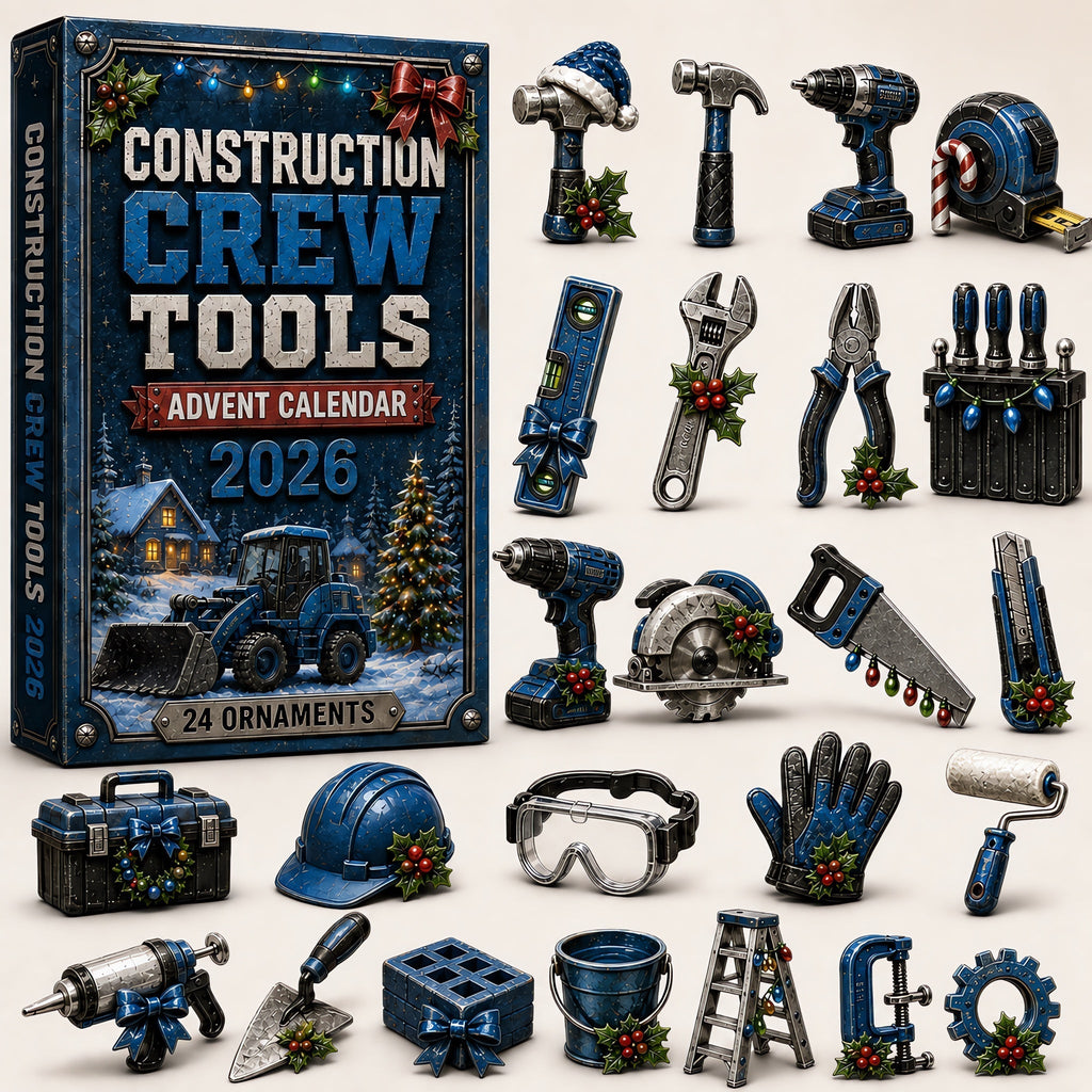 Construction Crew Tools Advent Calendar 2026 – Limited Edition