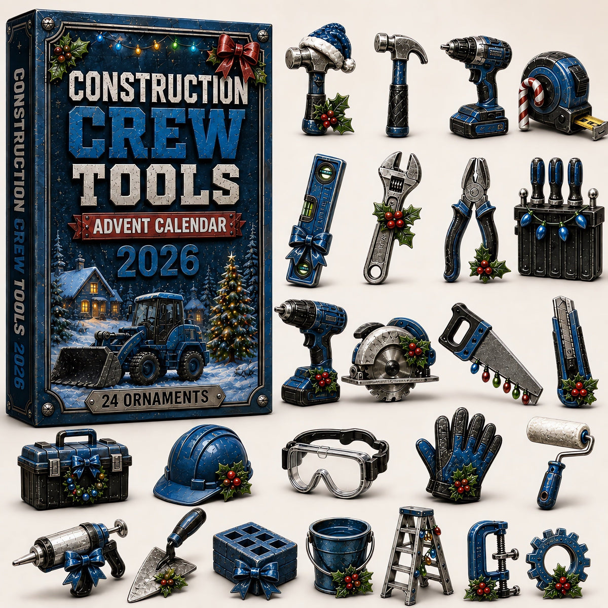 Construction Crew Tools Advent Calendar 2026 – Limited Edition