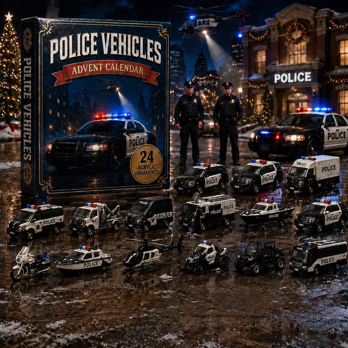 Police Vehicles Advent Calendar 2026 – Limited Edition