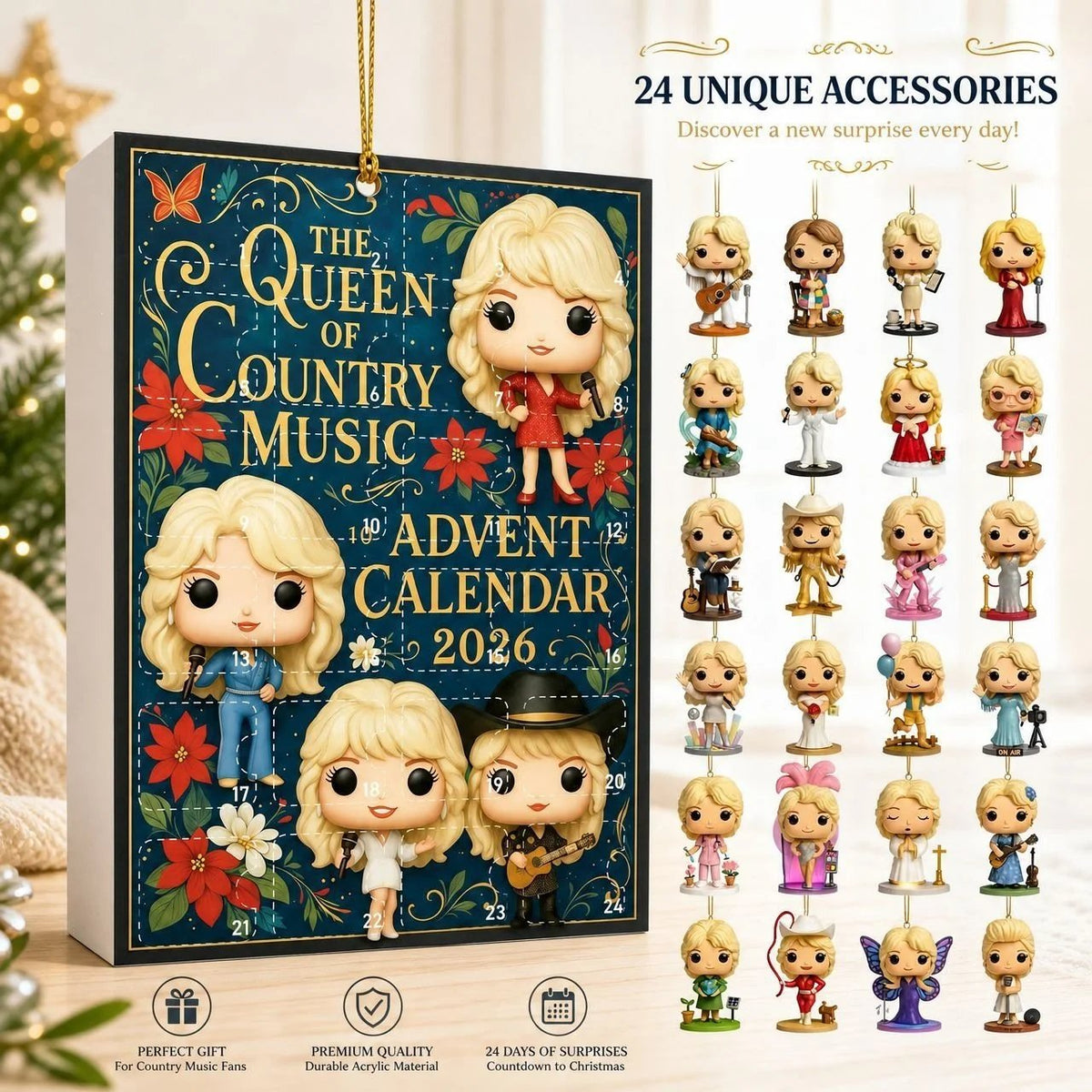 Queen of Country Music Advent Calendar 2026 – Limited Edition