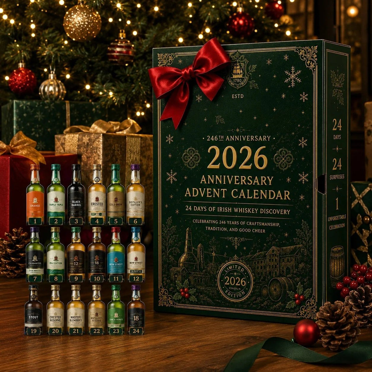 Irish Whiskey Anniversary Advent Calendar 2026 – Limited Edition