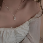 Collier en pierre de lune - Attrape-rêves