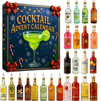 🎄Calendrier de l'Avent Cocktail en Acrylique 2D 2025 (Acrylique 2D, impression unilatérale)